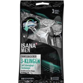 İsana Men 3 Bıçaklı 8 Adet Tıraş Bıçağı
