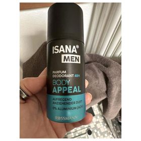 Isana Men Body Appeal Parfüm 150 ml Deodorant Sprey