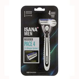 Isana Men Krom ve Teflon Kaplı Oynar Başlı Hassas Ciltler İçin Tıraş Bıçağı