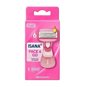 Isana Pace 6 Bıçaklı 6 Adet Kadın Tıraş Bıçağı