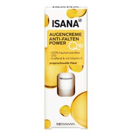 Isana Q10 Kırışıklık Karşıtı 15 ml Göz Çevresi Kremi