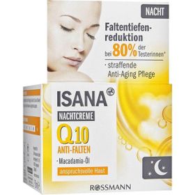 Isana Q10 Kırışıklık Karşıtı 50 ml Gece Kremi