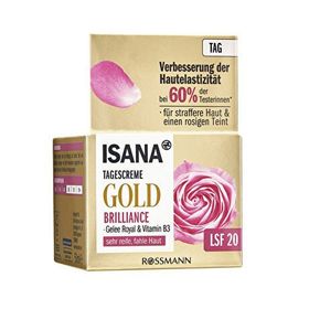 Isana Spf20 50 ml Gold Brilliance Yoğun Bakım Etkili Gündüz Kremi