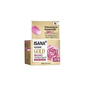 Isana Spf20 50 ml Gold Brilliance Yoğun Bakım Etkili Gündüz Kremi