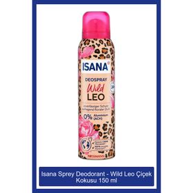 Isana Wild Leo Çiçek Kokusu 150 ml Sprey Deodorant