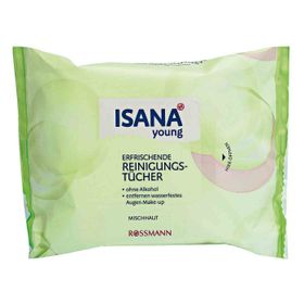 Isana Young 25'li Temizleme Mendilleri