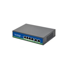 Isee ISS-3006P 4 Port 10-100 Mbps PoE+ 2 Port 10-100 Mbps Uplink 60 W PoE Switch