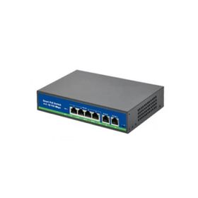 Isee ISS-3006P 4 Port 10-100 Mbps PoE+ 2 Port 10-100 Mbps Uplink 60 W PoE Switch