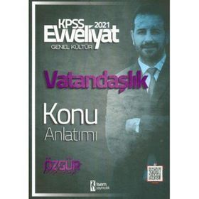 İsem 2020 KPSS Evveliyat Vatandaşlık Konu Anlatımlı