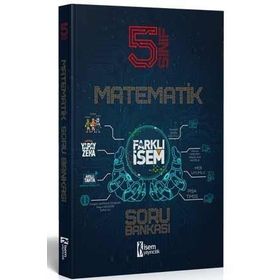 İsem 5. Sınıf Farklı İsem Matematik Soru Bankası