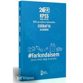 İsem Yayıncılık 2021 KPSS Farkındaİsem Genel Kültür Coğrafya 20 Deneme