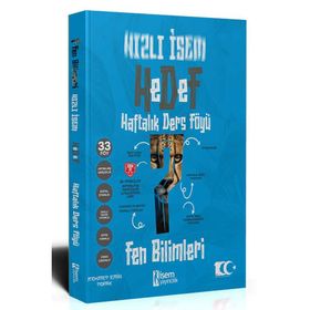 İsem Yayıncılık 2024 7. Sınıf Hızlı İsem Fen Bilimleri Haftalık Ders Föyü