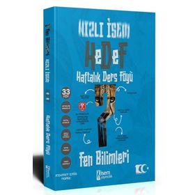 İsem Yayıncılık 2024 7. Sınıf Hızlı İsem Fen Bilimleri Haftalık Ders Föyü