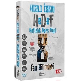 İsem Yayıncılık 2024 7. Sınıf Hızlı İsem Fen Bilimleri Haftalık Ders Föyü