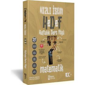 İsem Yayıncılık 2024 7. Sınıf Hızlı İsem Matematik Haftalık Ders Föyü