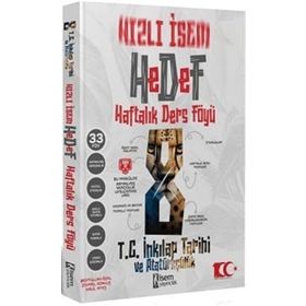 İsem Yayıncılık 2024 8. Sınıf Hızlı İsem İnkılap Tarihi ve Atatürkçülük Haftalık Ders Föyü