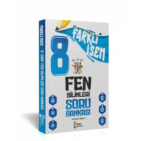 İsem Yayıncılık 2024 Farklı İsem 8. Sınıf Fen Bilimleri Soru Bankası