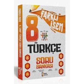 İsem Yayıncılık 2024 Farklı İsem 8. Sınıf Türkçe Soru Bankası