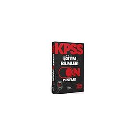 İsem Yayıncılık 2024 KPSS Eğitim Bilimleri 10 Deneme