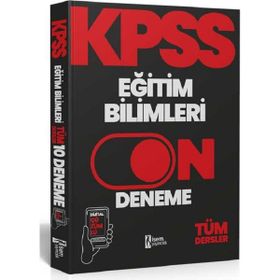 İsem Yayıncılık 2024 KPSS Eğitim Bilimleri 10 Deneme