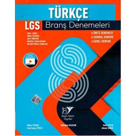 İsem Yayıncılık LGS Farklı İsem 8. Sınıf 1. Dönem Türkçe 10 Branş Deneme