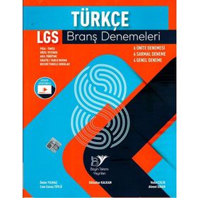 İsem Yayıncılık LGS Farklı İsem 8. Sınıf 1. Dönem Türkçe 10 Branş Deneme