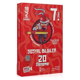 Isem Yayınları - 2023 7. Sınıf 20'li Sosyal Bilgiler Deneme