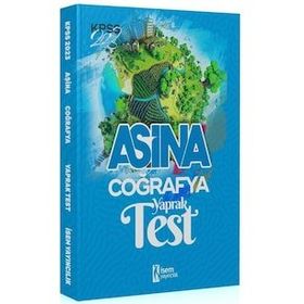 İsem Yayınları 2023 KPSS Aşina Lisans Coğrafya Yaprak Test