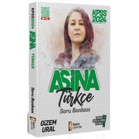 İsem Yayınları - 2024 Aşina KPSS Türkçe Tamamı Video Çözümlü Soru Bankası