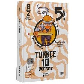 İsem Yayınları 5. Sınıf 10'lu Türkçe Deneme 2022