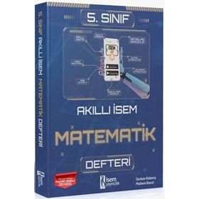 İsem Yayınları - 5. Sınıf Akıllı İsem Matematik Defteri