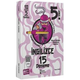 İsem Yayınları - 5. Sınıf İngilizce 15 Deneme