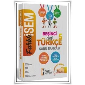 Isem Yayınları 5. Sınıf Türkçe Soru Bankası