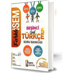 Isem Yayınları 5. Sınıf Türkçe Soru Bankası