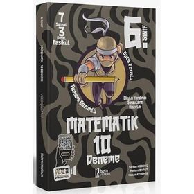 İsem Yayınları 6. Sınıf 10'lu Matematik Deneme 2022