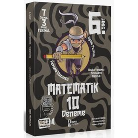 İsem Yayınları 6. Sınıf 10'lu Matematik Deneme 2022