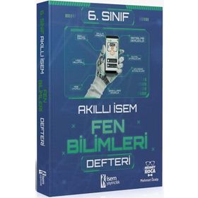 İsem Yayınları 6. Sınıf Akıllı İsem Fen Bilimleri Defteri