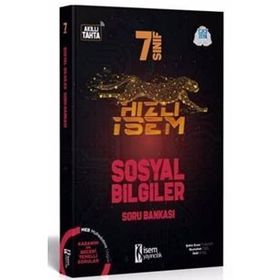 İsem Yayınları 7. Sınıf Hızlı İsem Sosyal Bilgiler Soru Bankası