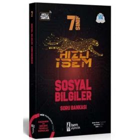 İsem Yayınları 7. Sınıf Hızlı İsem Sosyal Bilgiler Soru Bankası