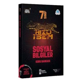 İsem Yayınları 7. Sınıf Hızlı İsem Sosyal Bilgiler Soru Bankası