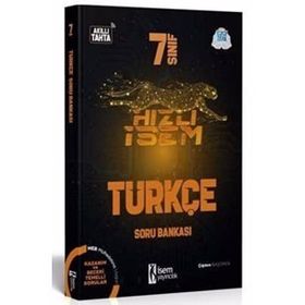 İsem Yayınları 7. Sınıf Hızlı İsem Türkçe Soru Bankası
