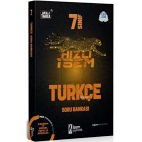 İsem Yayınları 7. Sınıf Hızlı İsem Türkçe Soru Bankası