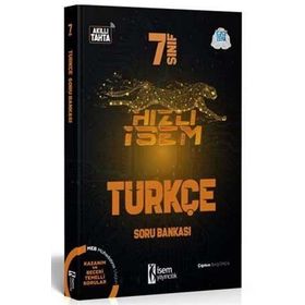 İsem Yayınları 7. Sınıf Hızlı İsem Türkçe Soru Bankası