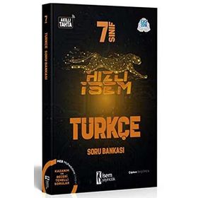 İsem Yayınları 7. Sınıf Hızlı İsem Türkçe Soru Bankası