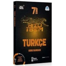 Isem Yayınları 7. Sınıf Türkçe Soru Bankası
