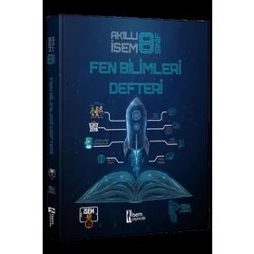 İsem Yayınları 8. Sınıf Fen Bilimleri Akıllı İsem Defteri