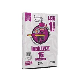 İsem Yayınları - 8. Sınıf LGS 1. Dönem İngilizce 16 Branş Deneme