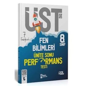 Isem Yayınları - 8. Sınıf LGS Fen Bilimleri 7 Fasikül Ünite Sonu Performans Testi