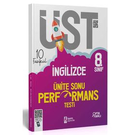 Isem Yayınları - 8.Sınıf LGS İngilizce 10 Fasikül Ünite Sonu Performans Testi