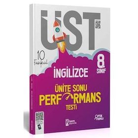 Isem Yayınları - 8.Sınıf LGS İngilizce 10 Fasikül Ünite Sonu Performans Testi